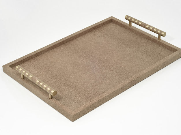 Saturno Golden grey tray