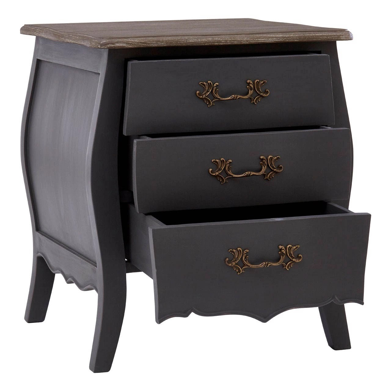 Uxbridge 3 Drawer Bedside Chest