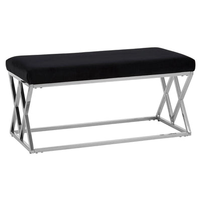 Norland Black Seat Bench