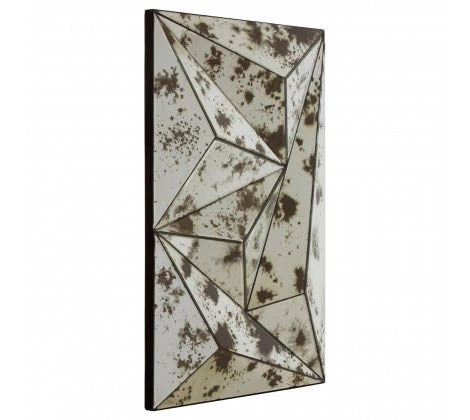 Snarsgate 3D Triangular / Speckled Wall Mirror