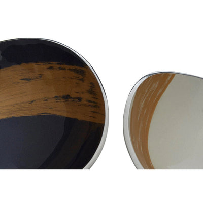 Aubrey Deco Brushstroke Bowls