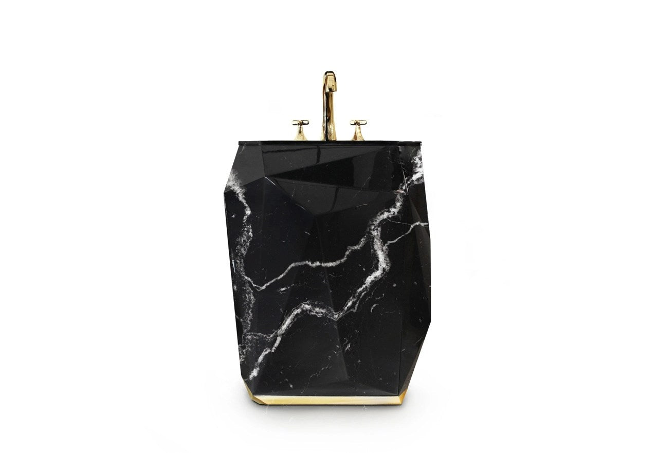 Charles Mahoney Faux Marble Freestanding