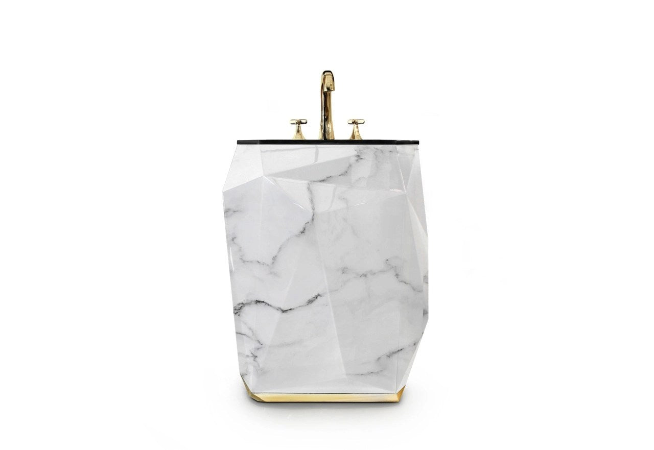 Charles Mahoney Faux Marble Freestanding